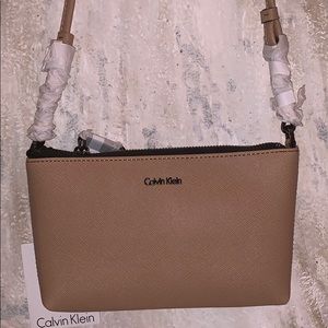 Calvin Klein Beige Crossbody